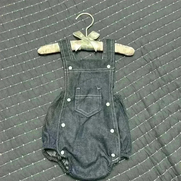 Carter's Other - Carters 6 Months old Denim overalls